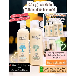 Cặp Dầu Gội Xả Biotin Collagen 1000mlx2