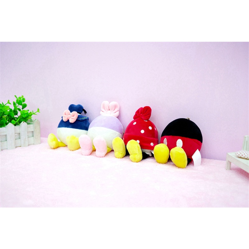 DISNEY Móc Chìa Khóa Hình Chuột Mickey Minnie Donald Daisy Dễ Thương Dùng Làm Quà Tặng Sinh Nhật Cho Bé Gái