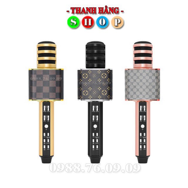 Micro Karaoke Kiêm Loa Bluetooth SD-18 Chính hãng Cao Cấp 2019