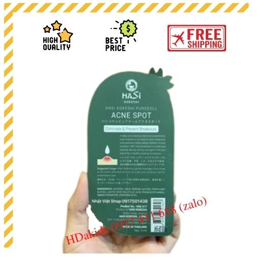 CHẤM MỤN GIẢM SƯNG GOM CỒI - HASI