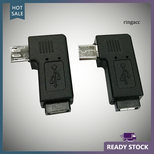 Cặp đầu chuyển đổi Micro USB 90 độ sang đầu cái