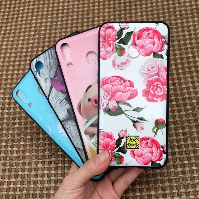Ốp lưng bóng xà cừ Sam sung M20 ( Chọn mẫu)