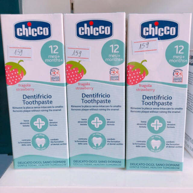 Kem đăng răng cho trẻ em hương dâu Chicco