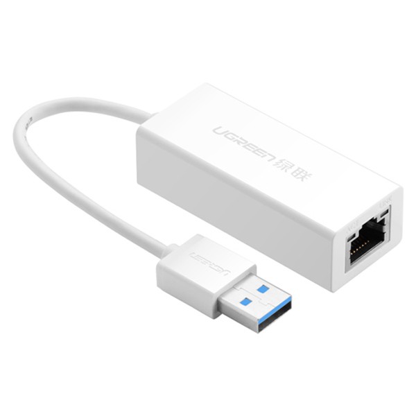 Cáp USB 3.0 to Lan Tốc độ 10/100/1000 Mbps chính hãng Ugreen 20255/20256