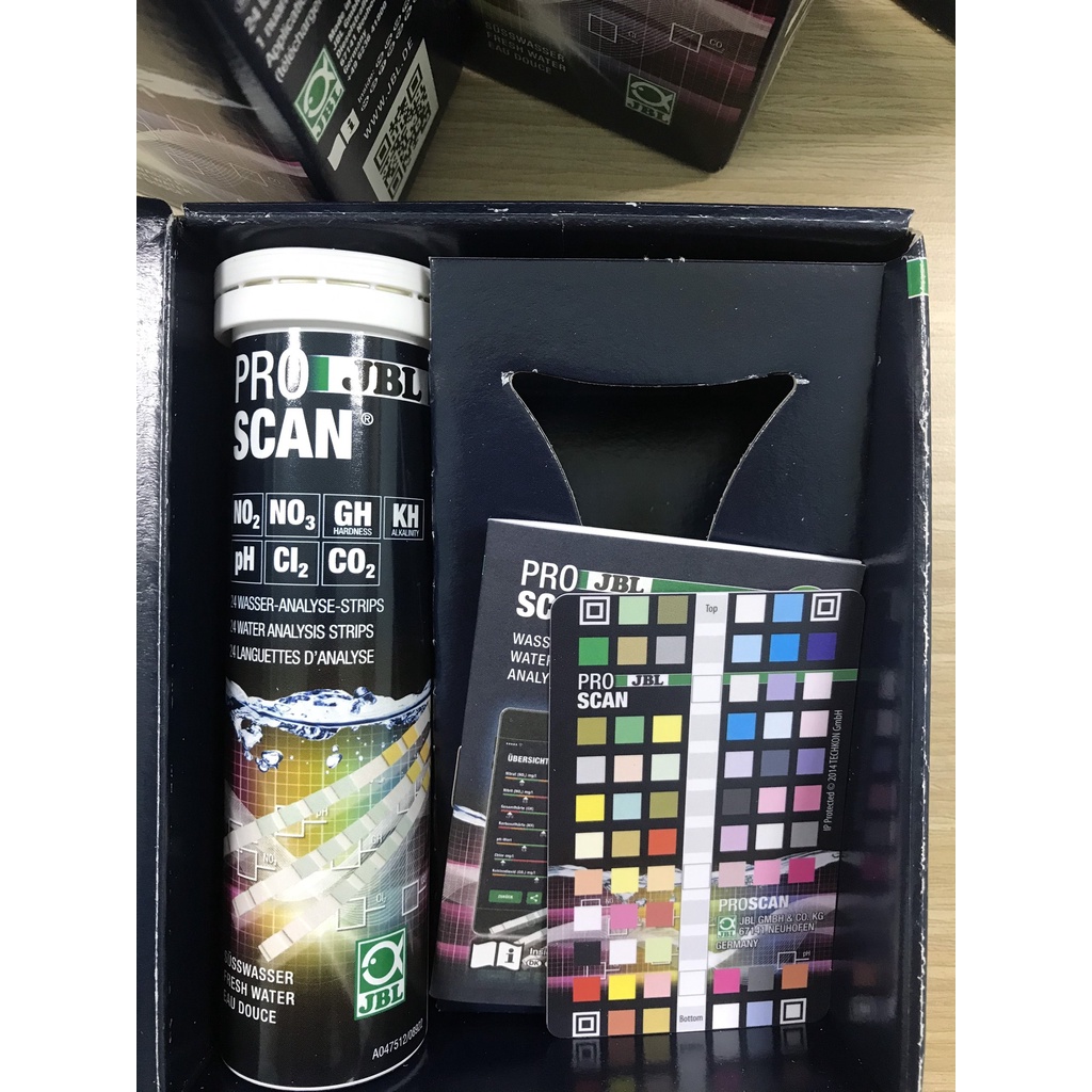 Bộ que test chỉ số nước Online JBL Proscan - test nước cá cảnh