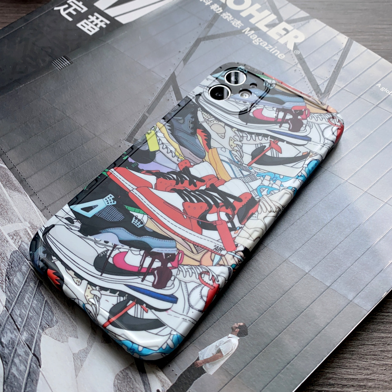 Ốp Điện Thoại Mềm Hình Giày Sneaker Joe Cho iPhone 14 / 13 / 12 Pro MAX / X / XS / XR / XS MAX / 11 / 11 Pro / 11 Pro MAX / SE2