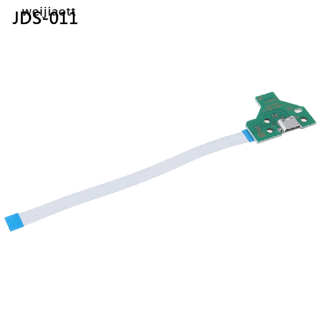 weijiaott USB Charging Port Socket Circuit Board 12Pin JDS 011 030 040 For PS4 Controller WT