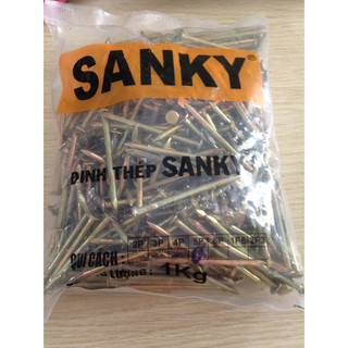 ĐINH THÉP VÀNG SANKY BỊCH 1KG