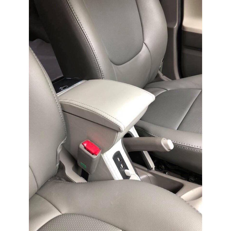 Hộp tỳ tay ô tô cao cấp Kia Morning 2015 - 2019  tích hợp  cổng USB
