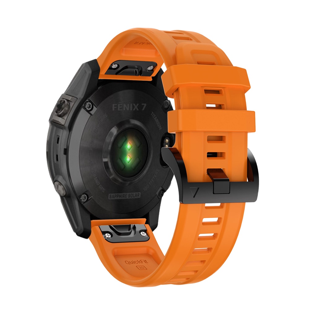 Dây Đeo Thay Thế Bằng Silicone 22mm Cho Garmin Fenix 7
