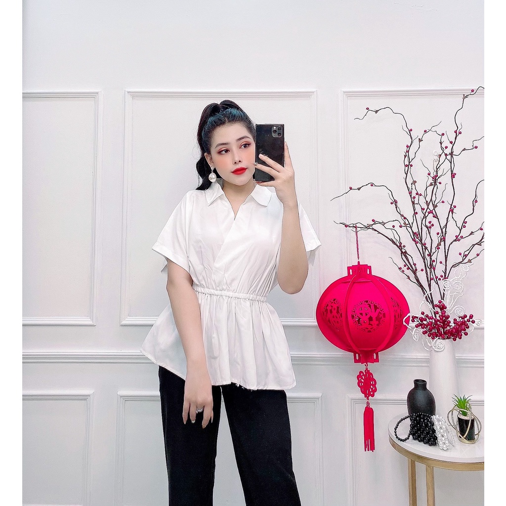 [HCM] Set nữ quần tây, set áo kiểu nữ quần tây HCM nhiều màu đủ size S M l SKUS-16