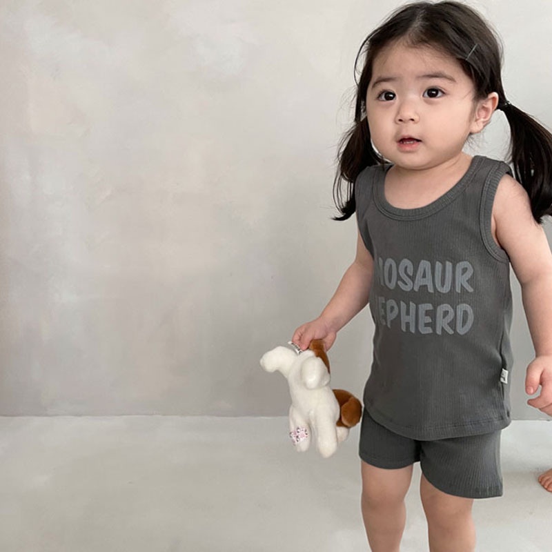 Set Đồ 2 Món Gồm Áo Thun + Quần Short Thời Trang Mùa Hè Cho Bé 0-3 Tuổi