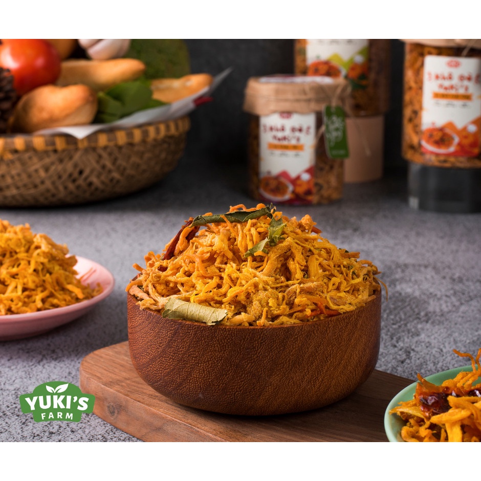 Khô Gà Lá Chanh 125g YUKI FARM - Đồ Ăn Văt Khô Gà, Khô Heo Xé Cay Siêu Ngon - Đồ ăn vặt Việt Nam Chất Lượng Cao | BigBuy360 - bigbuy360.vn