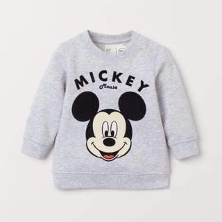 Áo mickey xám