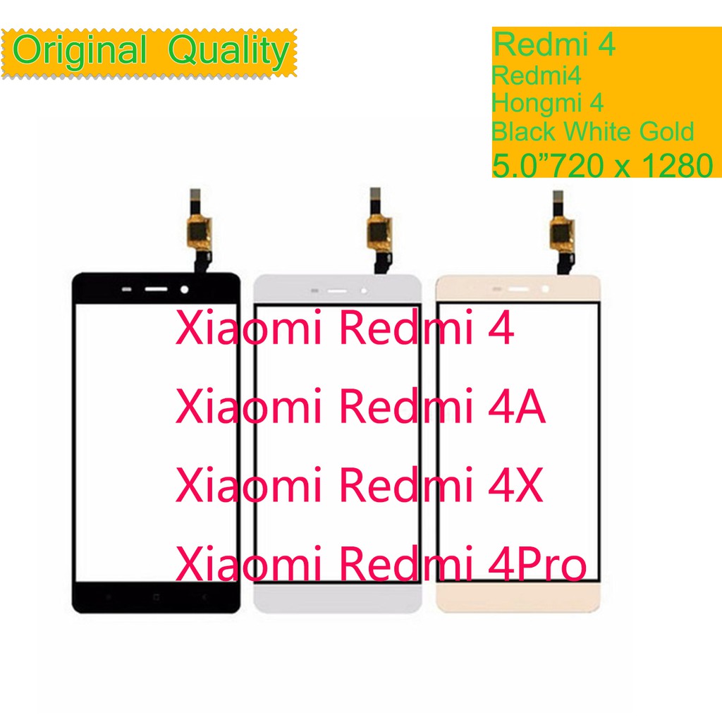 Màn Hình Cảm Ứng Lcd Bằng Kính Thay Thế Chuyên Dụng Cho Xiaomi Redmi 4 4 Pro 4a 4x