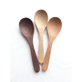 Thìa gỗ ăn cơm, chè 15.5 cm x 4 cm gỗ đẹp