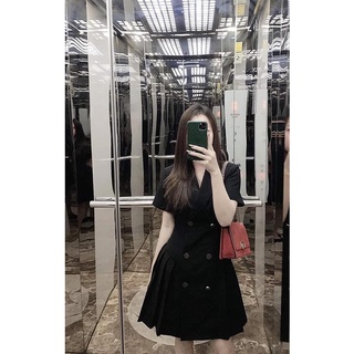 Combo 2 váy vest xếp ly mawngto cao cấp