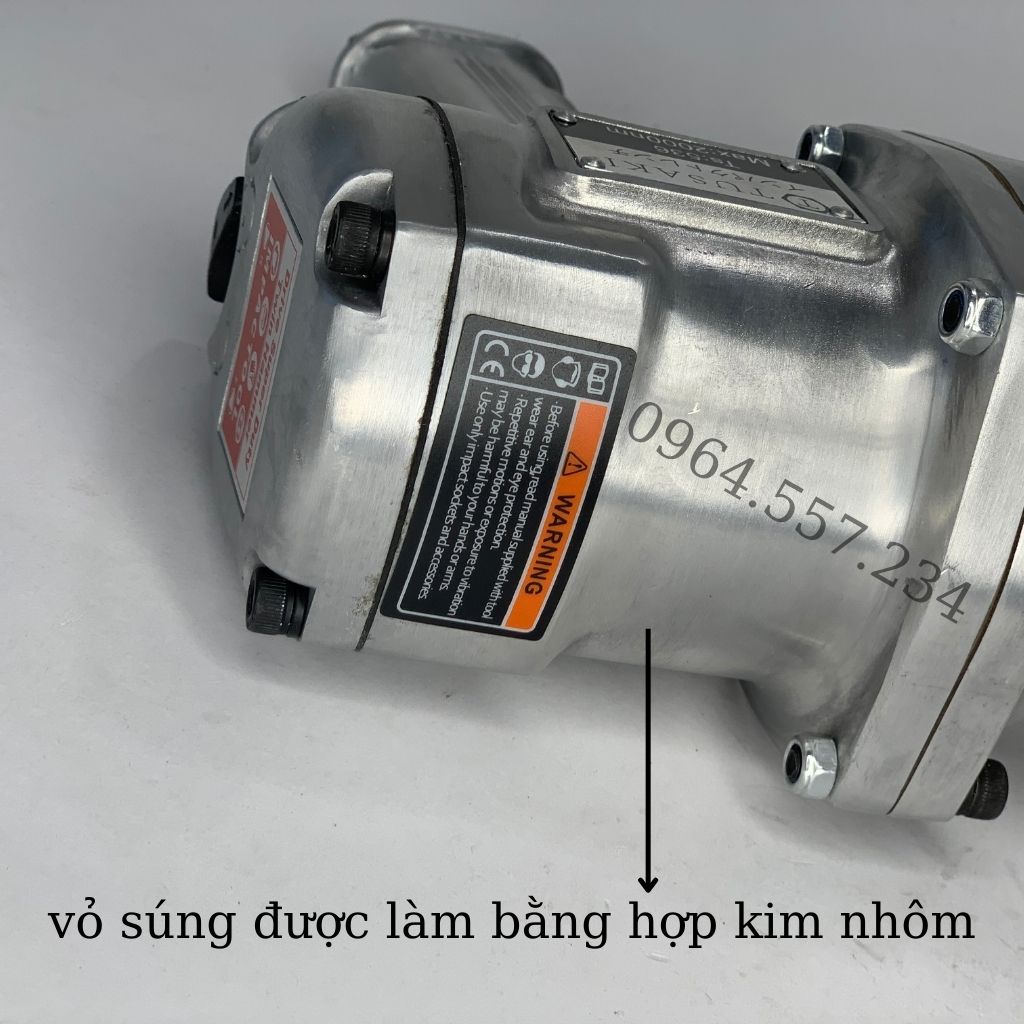 Súng Siết Bulong 3/4", Máy Mở Bulong Ts-536 Bằng Hơi Khí Nén TUSAKI- JAPAN