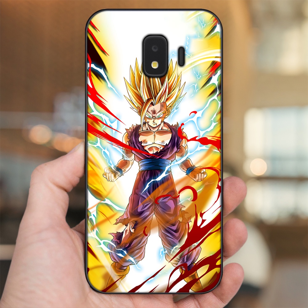 Ốp lưng Samsung J2 Core, J2 Pro 2018 viền đen in hình Gohan Dragon Ball