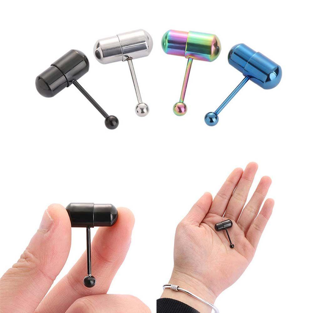 Khuyên Xỏ Lưỡi Bằng Thép Không Gỉ Phong Cách Hip Hop Cá Tính Dành Cho Nữ