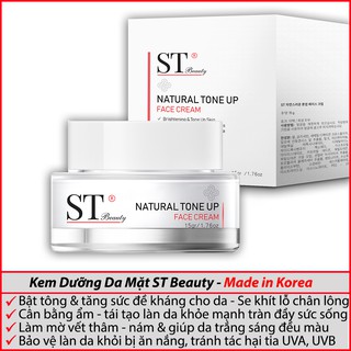 Kem dưỡng face st beauty - làm mờ thâm nám - nâng tông tự nhiên - cân bằng độ ẩm 15g - korea