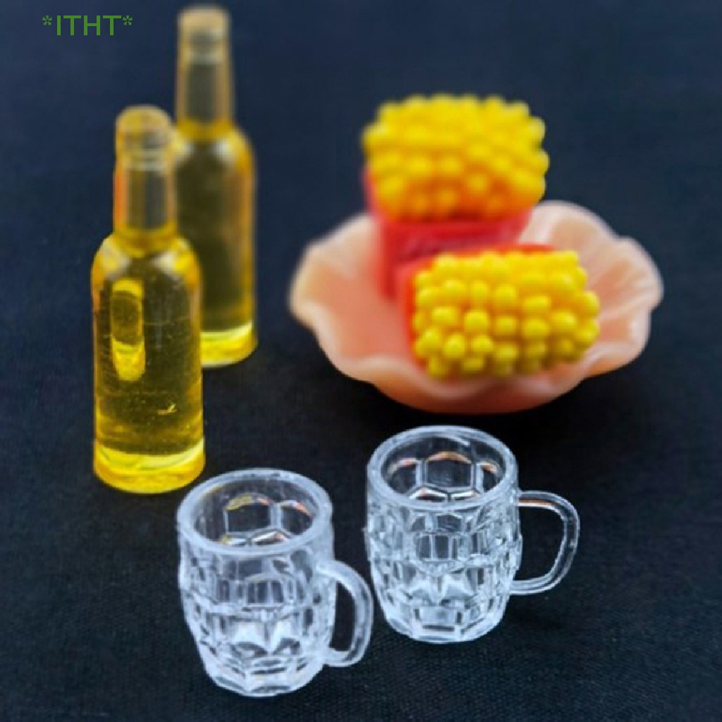 Cốc Bia Mini 1 / 12 Dùng Để Trang Trí Nhà Búp Bê ob11 bjd Mới