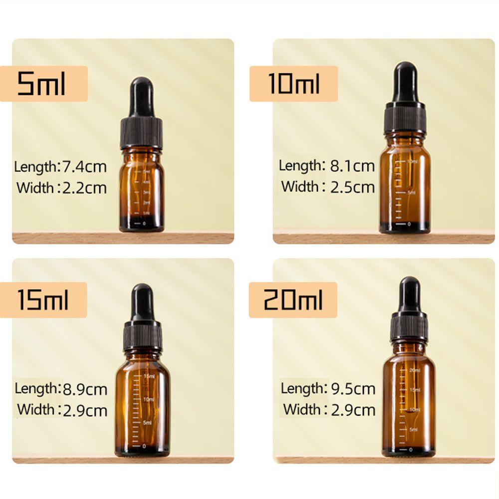 Chai Nhỏ Giọt Đựng Tinh Dầu 5ml - 100ml Tiện Dụng Khi Đi Du Lịch