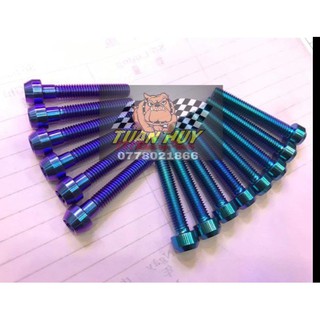 Ốc 6li40 trụ TITAN GR5 cao cấp