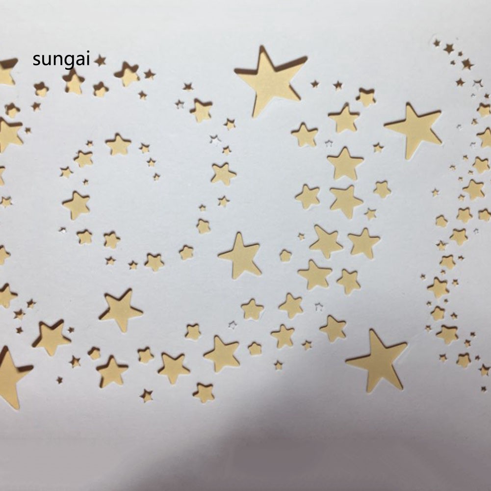 Khuôn cắt giấy kim loại dập nổi hình ngôi sao tiện dụng cho trang trí thủ công