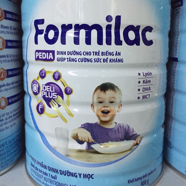 Sữa Formilac Pedia Lon 900gr