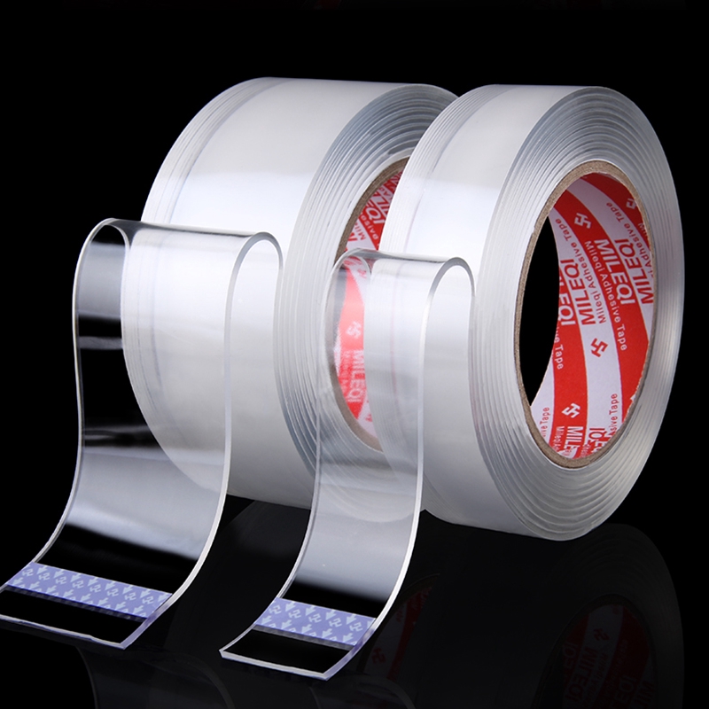 Băng keo hai mặt AY nano trong suốt tái sử dụng được tiện lợi