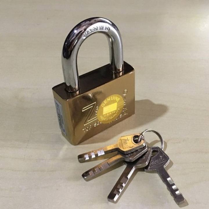 Khóa cửa Z-Solex 4cm, 5cm, 6cm⚡FREE SHIP⚡ khóa giữ chìa chống quên chìa.Công nghệ USA:chống cưa-chống cắt-chống đục