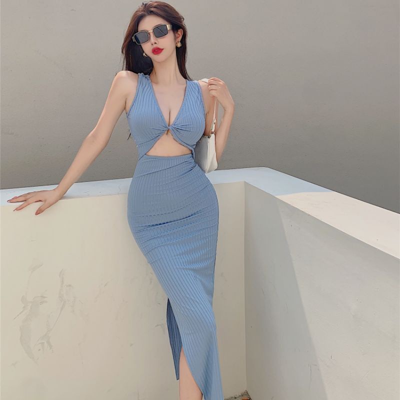 váy ôm body mặc 2 kiểu - Hàng Quảng Châu