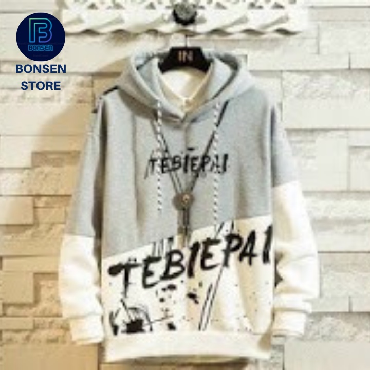 [ Mã THOISEN10 giảm 10K đơn từ 99k ] ÁO HOODIE NÓN UNISEX NAM NỮ VẢY SƠN TEBIEPAL AK012 - Bonsen Store | BigBuy360 - bigbuy360.vn