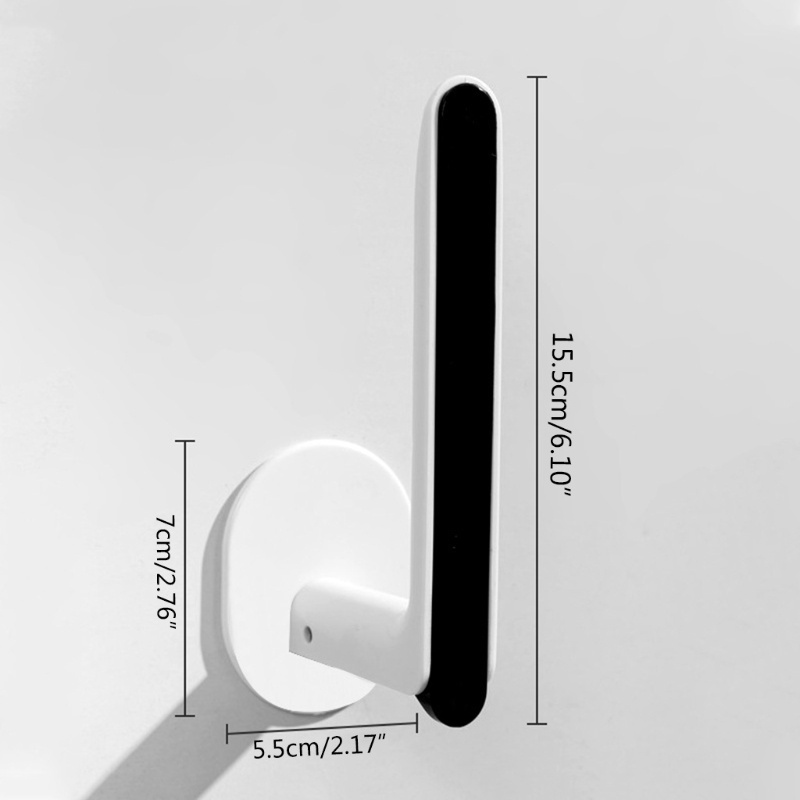 Móc Treo Khăn Tắm / Quần Áo Gắn Tường Tự Dính Có Thể Gập Lại Tiện Dụng