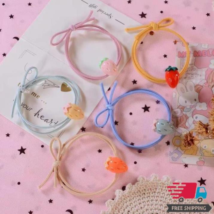 Dây Buộc Tóc Co Dãn Đáng Yêu Cho Nữ