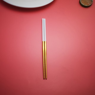 Set 5 đôi đũa mạ vàng 304 độc đáo