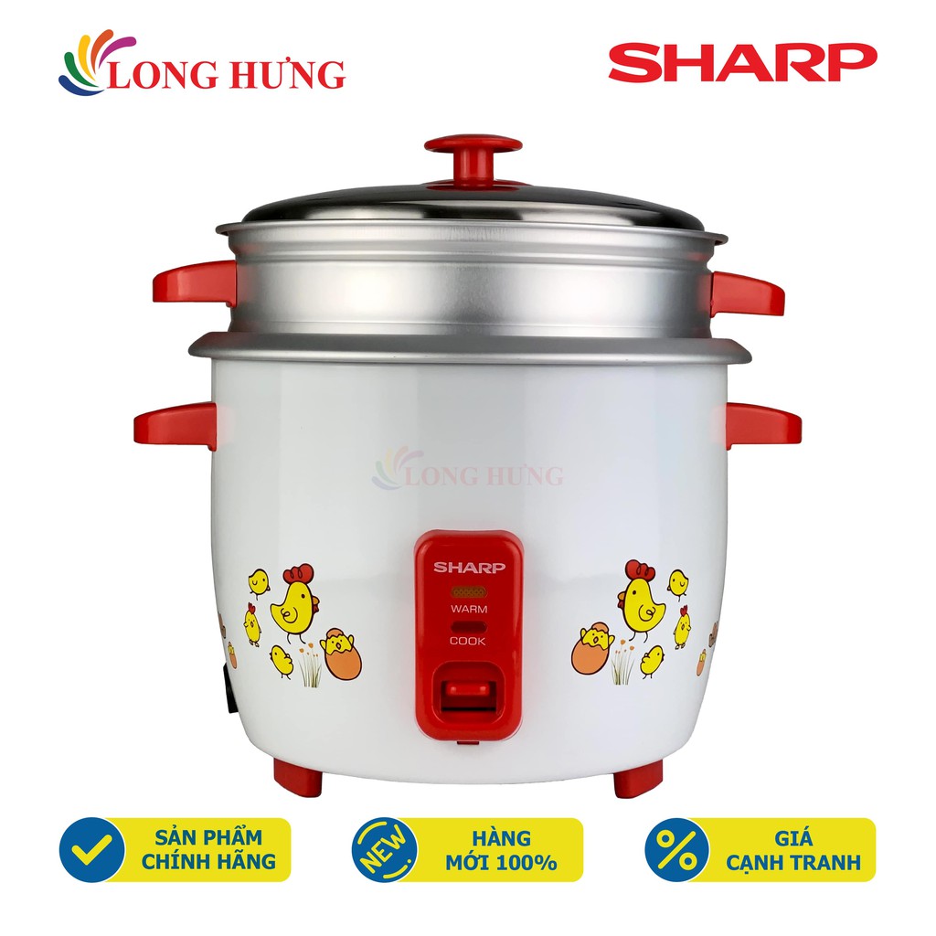 Nồi cơm điện nắp rời Sharp 2.8 lít KSH-D28SV - Hàng chính hãng