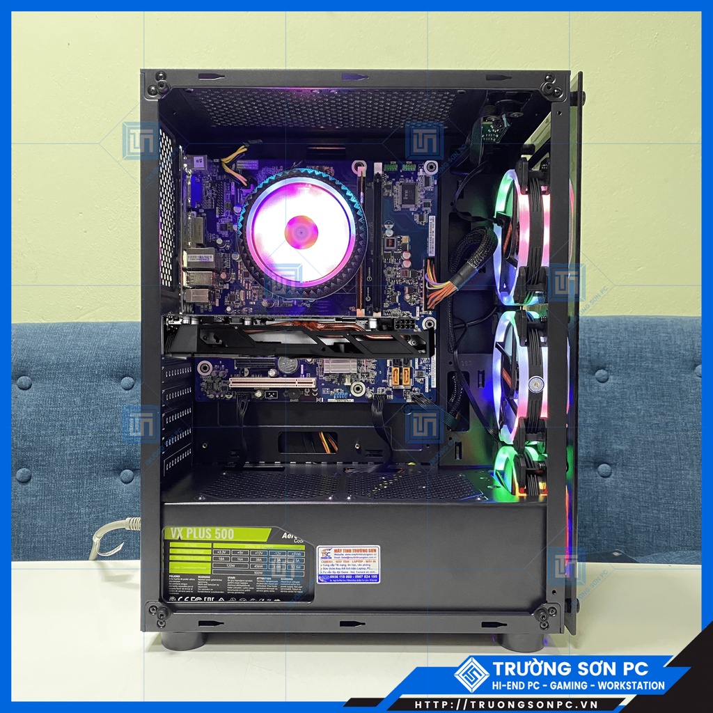 Case Máy Tính Chơi Game TSCPCI3R8 Core i3 Ram 8G/ SSD 120G/ VGA 2G | Văn Phòng, Học Tập, Gaming CF, LOL, FIFA, GTA, MU