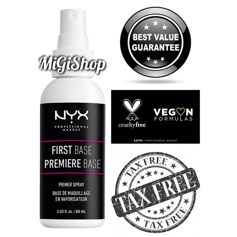 [Hàng Mỹ] Xịt Lót Nyx First Base Primer Spray 60ml | BigBuy360 - bigbuy360.vn