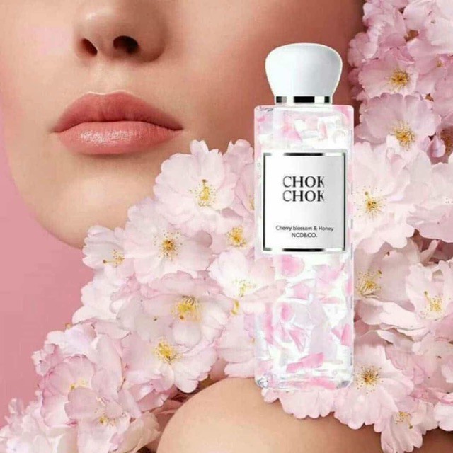 Sữa tắm dưỡng ẩm sáng da Chok Chok Cherry Blossom & Honey 250ml linhcu