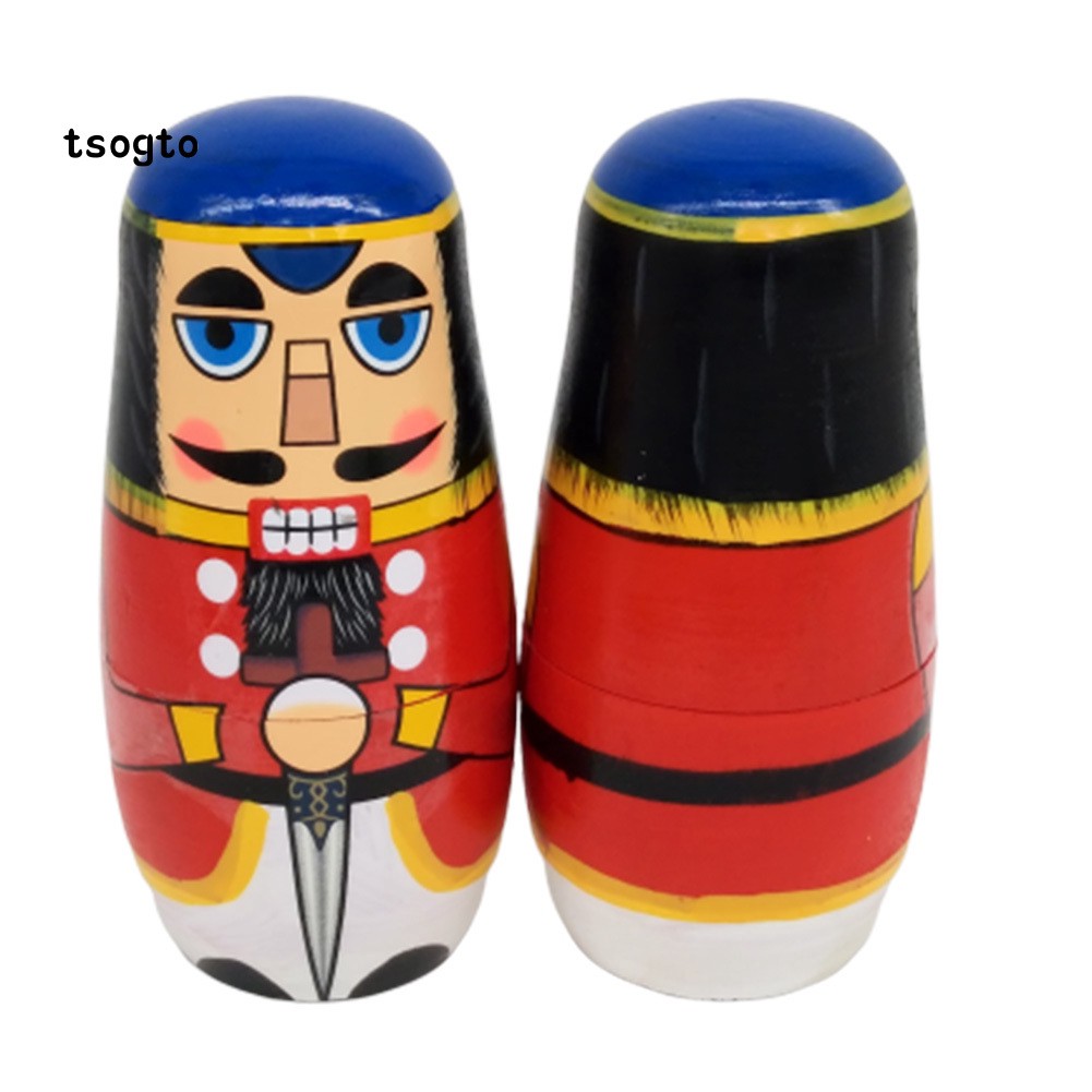 Bộ 5 Búp Bê Nga Matryoshka Bằng Gỗ