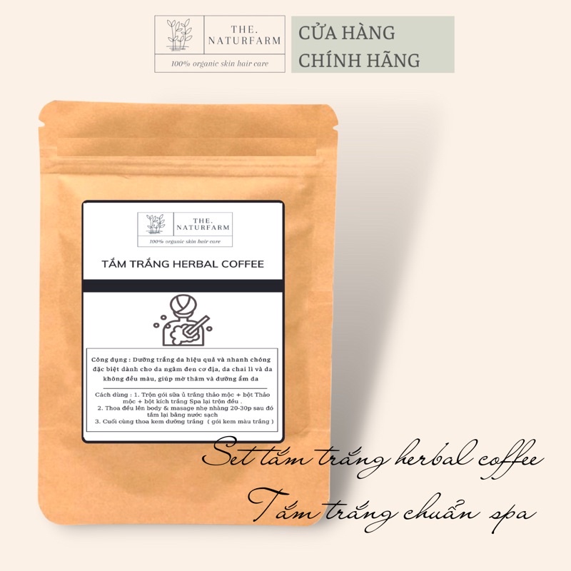 Tắm trắng Herbal coffee [ công thức chuẩn spa - tắm là trắng ] | BigBuy360 - bigbuy360.vn