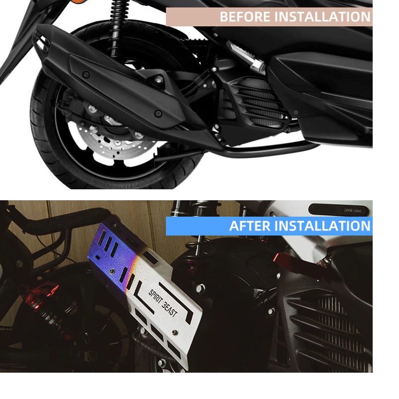 Ốp Pô Spirit Beast Cho Yamaha NVX 155
