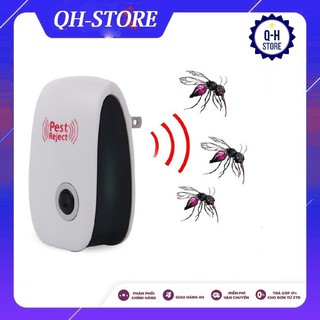 [⚡FlashSale⚡] Máy đuổi côn trùng bằng sóng siêu âm Pest Reject Thế Hệ Mới