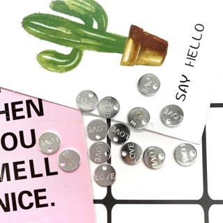 Mặt charm flame - mặt charm love 5-20 chiếc