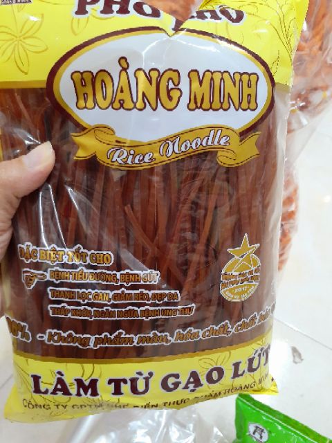 Combo 2 gói phở/bún khô gạo lứt Hoàng Minh 500g | BigBuy360 - bigbuy360.vn