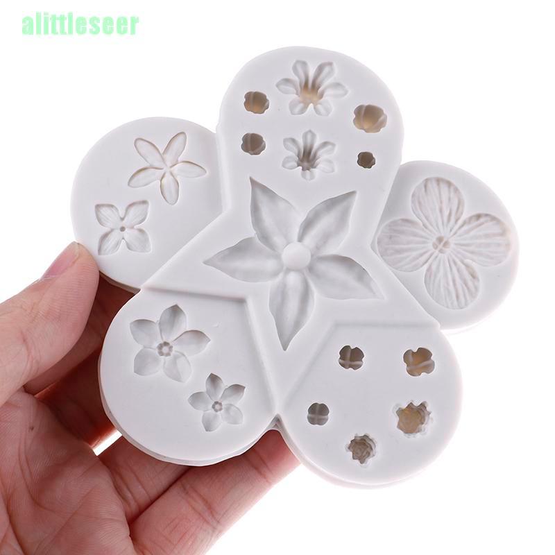 Khuôn silicone Tạo Hình Hoa Trang Trí Bánh