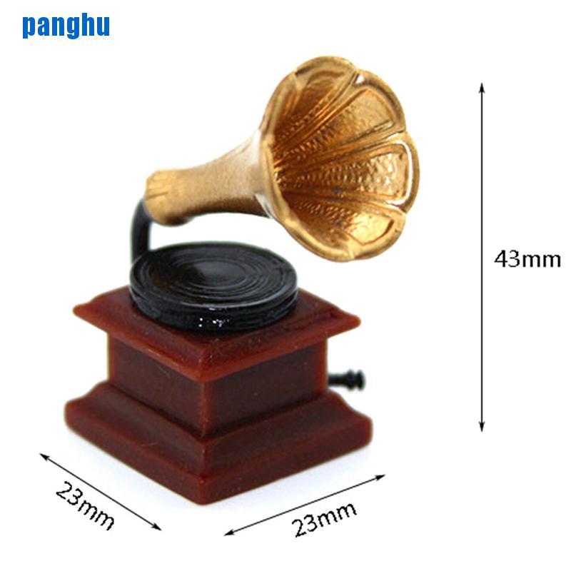 Mô Hình Đĩa Than Mini Tỉ Lệ 1: 12 Trang Trí Nhà Búp Bê