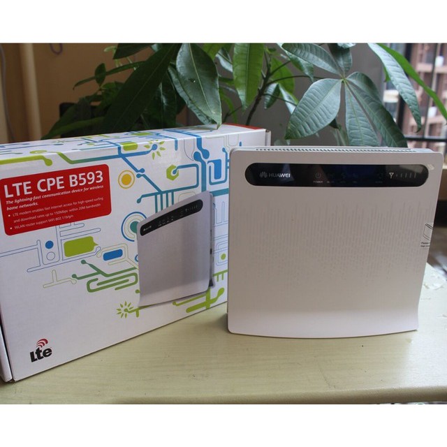 Bộ Phát Wifi 4G Huawei B593s dùng sim tốc độ cao ,dùng cho gia đình, doanh nghiệp , hệ thống camera - tặng kèm Anten